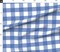 Cobalt Buffalo Plaid Gingham Blue White Brush Watercolor Check Medium Preppy Traditional Classic Inch Custom Printed Fabric by Spoonflower Various Fabrics by the Yard or Fat Quarter
